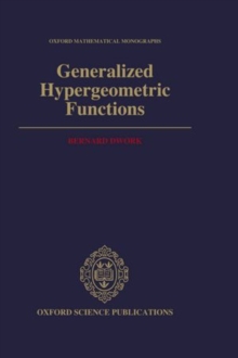 Generalized Hypergeometric Functions