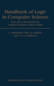 Image for Handbook of Logic in Computer Science: Volume 2. Background: Computational Structures
