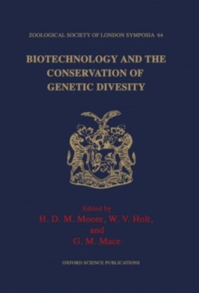 Image for Biotechnology and the Conservation of Genetic Diversity