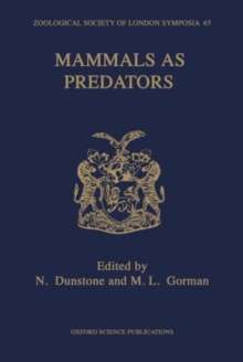 Image for Mammals as Predators