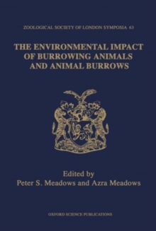 Environmental Impact of Burrowing Animals and Animal Burrows