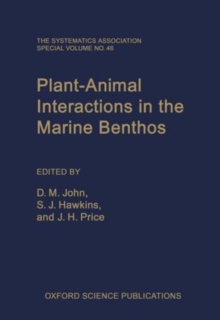 Image for Plant-Animal Interactions in the Marine Benthos