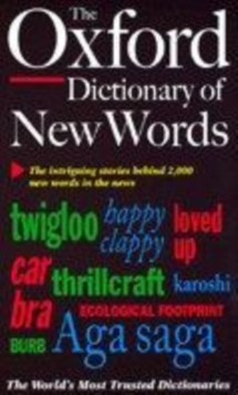 Image for The Oxford Dictionary of New Words