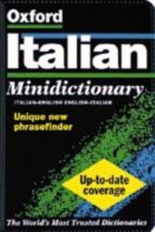 Image for Oxford Italian minidictionary