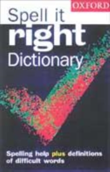 Image for Spell it Right Dictionary