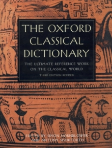 Image for The Oxford classical dictionary