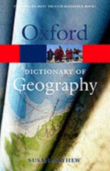 Image for A Dictionary of Geography