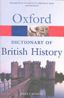 Image for A Dictionary of British History