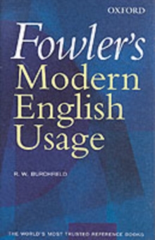 Image for Fowler's modern English usage