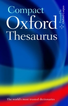 Image for Oxford compact thesaurus