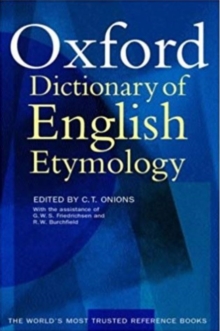 Image for The Oxford dictionary of English etymology