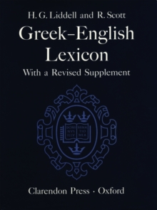 Image for A Greek-English Lexicon