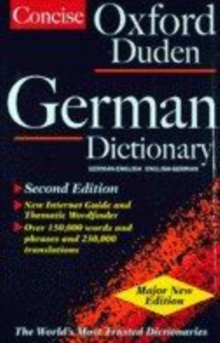Image for The Concise Oxford-Duden German Dictionary