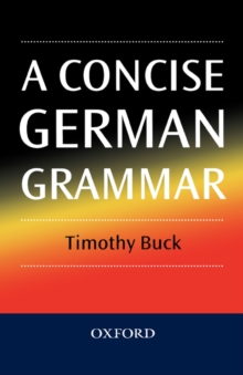 Concise German Grammar
