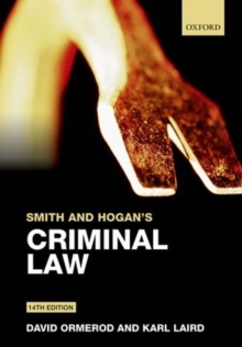 Image for Smith and Hogan's criminal law