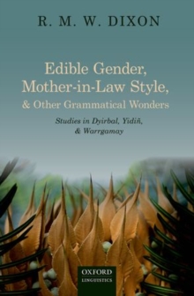 Image for Edible Gender, Mother-in-Law Style, and Other Grammatical Wonders