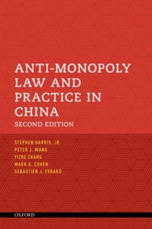 Image for Anti-Monopoly Law and Practice in China