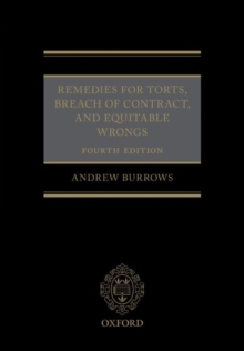Image for Remedies for torts, breach of contract, and equitable wrongs