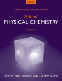Image for Student solutions manual to accompany Atkins' physical chemistry, tenth edition