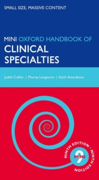 Image for Oxford handbook of clinical specialties