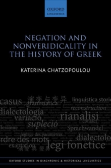 Negation and Nonveridicality in the History of Greek