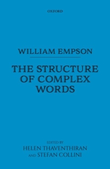 William Empson: The Structure of Complex Words