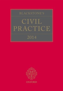 Image for Blackstone's civil practice 2014