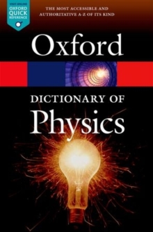 Image for A dictionary of physics
