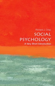 Image for Social psychology  : a very short introduction