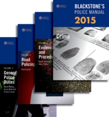 Image for Blackstone's police manual 2015.