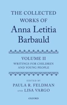 Image for The Collected Works of Anna Letitia Barbauld: Volume 2