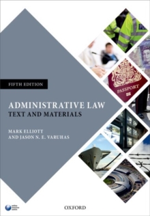 Image for Administrative law  : text and materials