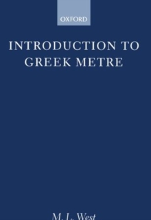 Image for Introduction to Greek Metre
