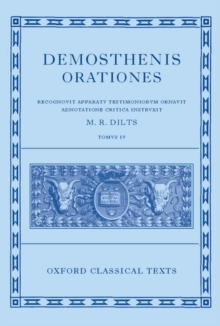 Image for Demosthenis orationesTomvs IV