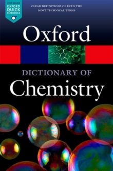 Image for A dictionary of chemistry