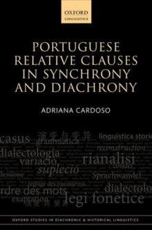 Image for Portuguese relative clauses in synchrony and diachrony