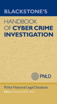 Image for Blackstone's handbook of cyber crime investigation