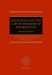 Macdonald on the Law of Freedom of Information