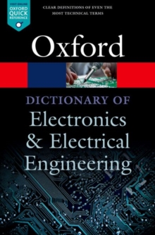 Image for A dictionary of electronics and electrical engineering