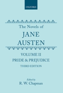 Image for The Novels of Jane Austen : Volume II: Pride and Prejudice