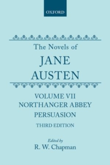 Image for The Novels of Jane Austen : Volume V: Northanger Abbey and Persuasion