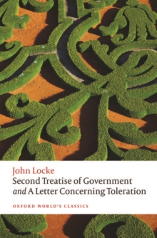 Image for Second Treatise of Government and A Letter Concerning Toleration