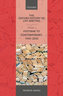 Oxford History of Life-Writing