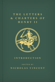 Image for LETTERS & CHARTERS OF HENRY II KING OF E