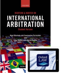Image for Redfern and Hunter on International Arbitration (paperback and eBook)