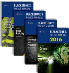 Image for Blackstone's police manual 2016