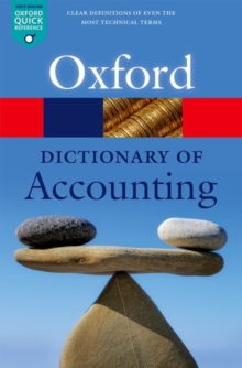 Image for A dictionary of accounting