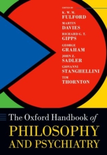 Image for The Oxford handbook of philosophy and psychiatry