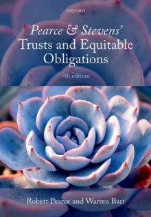 Image for Pearce & Stevens' trusts and equitable obligations