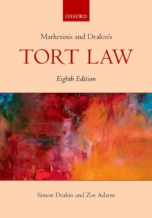 Image for Markesinis and Deakin's tort law